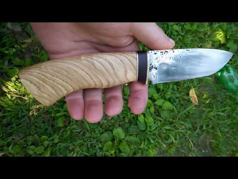 წაბლი - დანის სატარე მასალა, Cestnut wood knife handle.